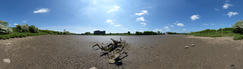 FZ029389-416 Carew Castle from mud of tidal river.jpg